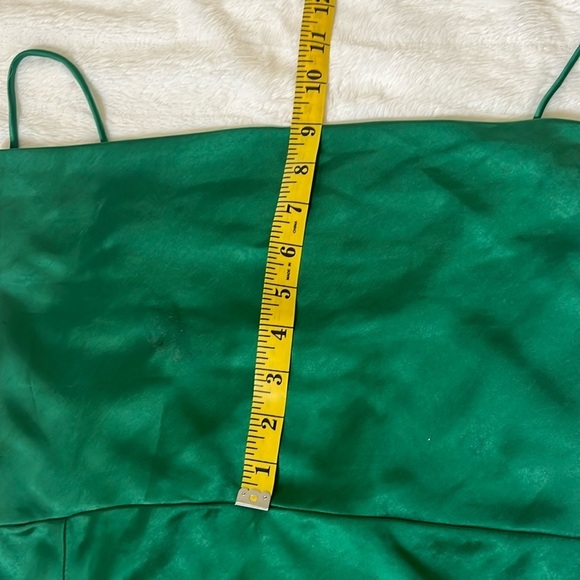 Walk the Line Emerald Green Slip Dress- LIONESS- Size S NWOT - Picture 11 of 15